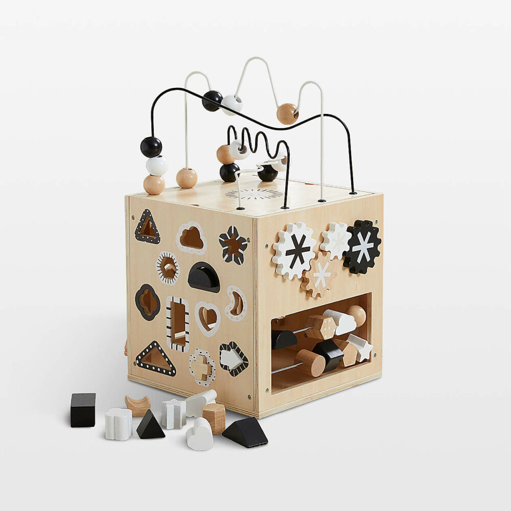 Janod Alphabet Wooden Baby Puzzle - obrazek 5