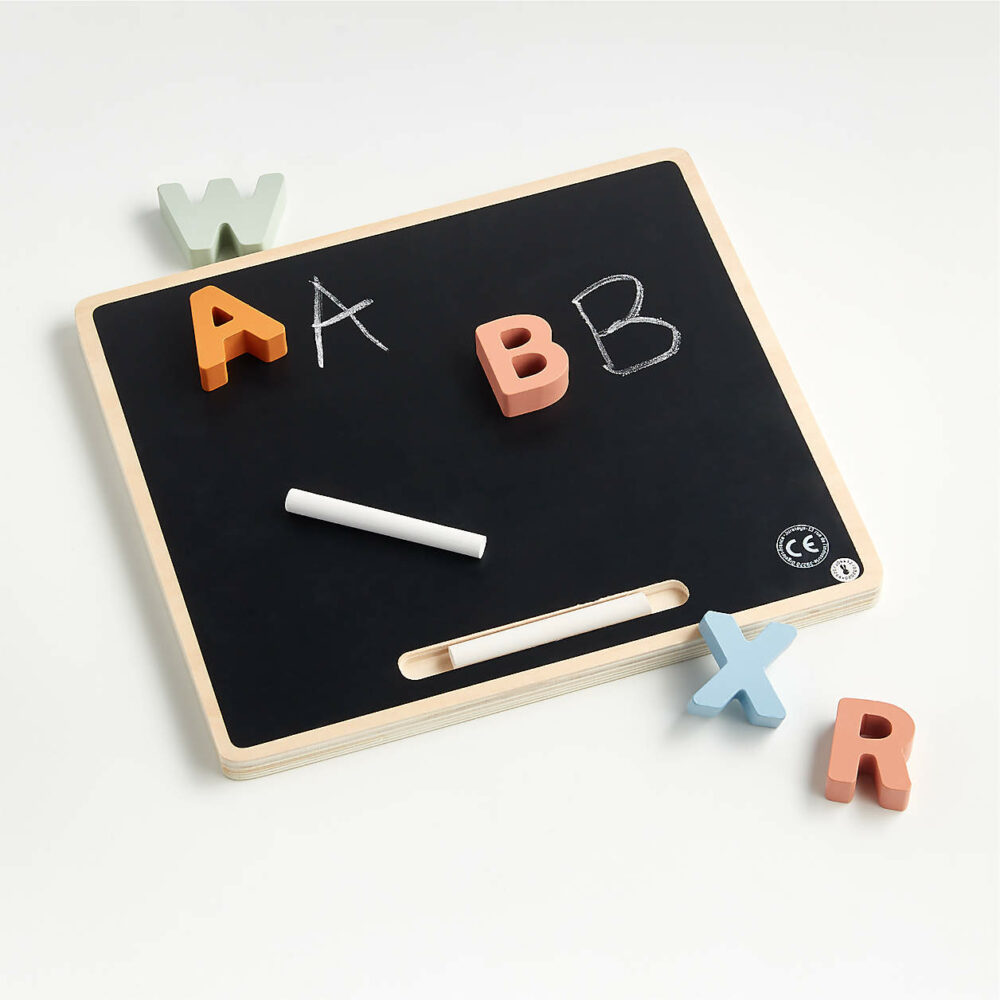 Janod Alphabet Wooden Baby Puzzle - obrazek 2