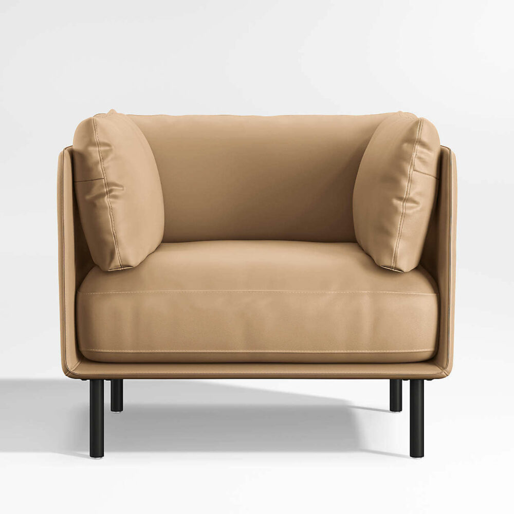 Wells Renew Vegan Leather Chair - obrazek 2