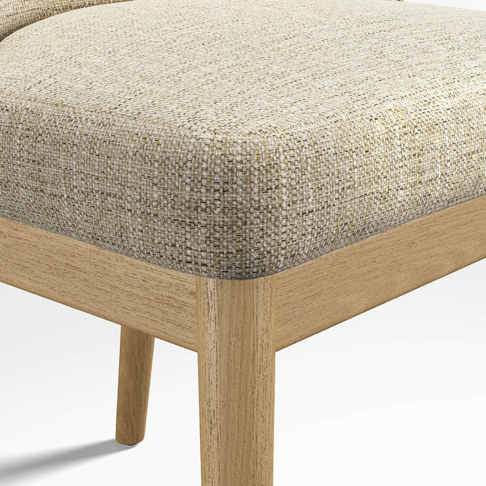 Paolo Natural Wood Dining Chair - obrazek 4