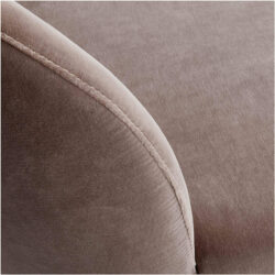 Camille Taupe Italian Dining Chair - obrazek 2