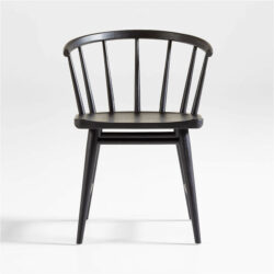 Pali Black Hardwood Dining Chair
